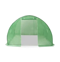 vidaXL Greenhouse 96.9 ft² 118.1"x118.1"x78.7"