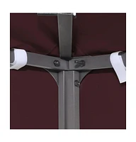 vidaXL Gazebo Top Cover 9.1 oz/yd² 9.8'x13.1' Bordeaux