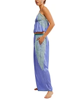 Free People Women's Anywhere With You Lace-Trim Lounge Set