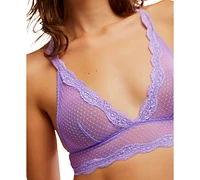 Free People Women's Midweek Longline Sheer Mesh Bra