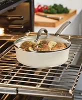 Rachael Ray Cucina Ceramic Nonstick 3-Quart Saute Pan with Lid