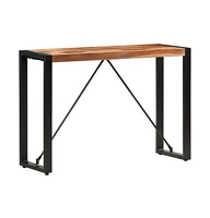 Console Table 43.3"x13.8"x29.9" Solid Sheesham Wood