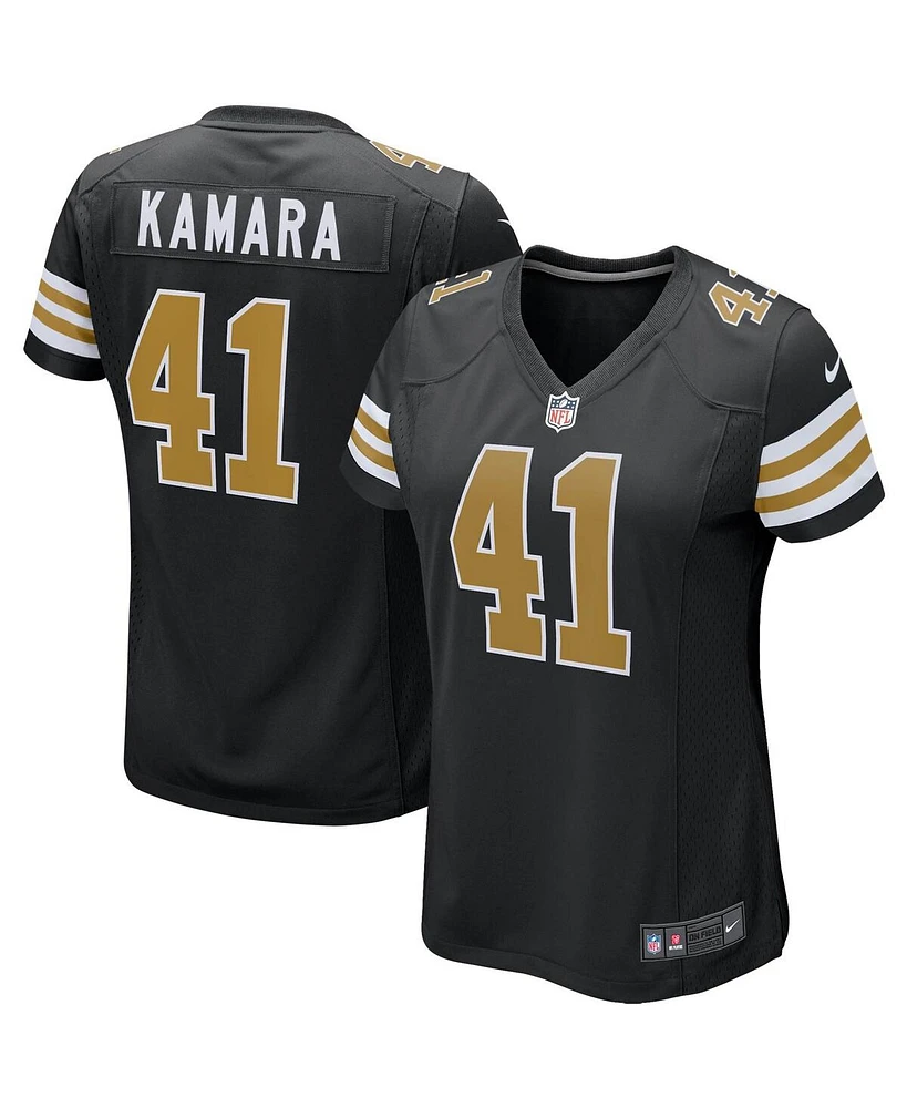 Nike Women's Alvin Kamara Black New Orleans Saints Player Jersey