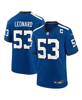 Nike Men's Shaquille Leonard Royal Indianapolis Colts Indiana Nights Alternate Game Jersey
