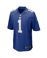 Nike Men's Malik Nabers Royal New York Giants Player Game Jersey