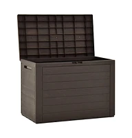 Patio Storage Box Brown 30.7"x17.3"x21.7"