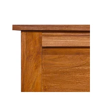 Tv Stand 39.4"x11.8"x15.7" Solid Wood Teak