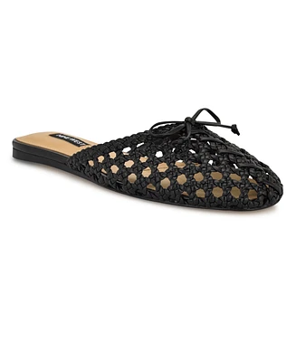 Nine West Women's Lolah Square Toe Dress Mules