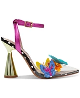 Betsey Johnson Women's Kamilla Butterfly Lucite Pumps