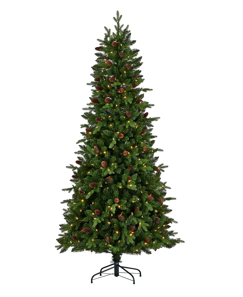 Seasonal 7.5ft Canyon Ranch Fir Tree, 380 Warm Led Lights