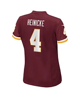 Nike Women's Taylor Heinicke Burgundy Washington Football Team Game Jersey