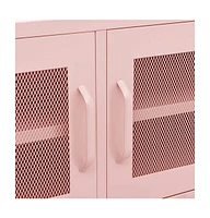 Tv Stand Pink 41.3"x13.8"x19.7" Steel