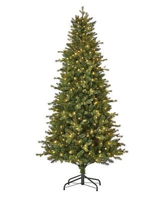 Seasonal 9ft Palmetto Pine Tree, 650 Dual Led Lights