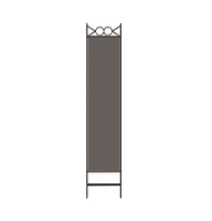 vidaXL 6-Panel Room Divider Anthracite 94.5"x86.6" Fabric