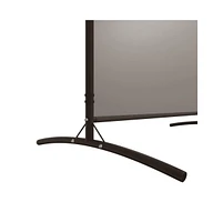 vidaXL 2-Panel Room Divider Anthracite 137"x70.9" Fabric