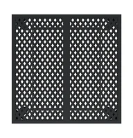 vidaXL Patio Table Anthracite 31.5"x31.5"x28.3" Steel