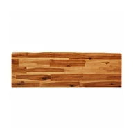 Bench with Live Edge 43.3" Solid Wood Acacia