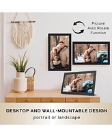 Impecca 22” Smart Digital Photo Frame, Touchscreen, Up to 100,000 photos