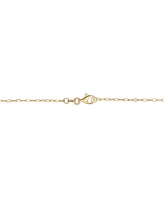 Diamond Bezel Triple Station Link Bracelet (1/10 ct. tw) in 14k Gold-Plated Sterling Silver, Exclusively at Macy's