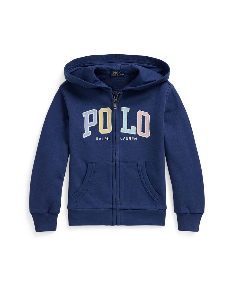 Polo Ralph Lauren Toddler and Little Boys Logo French Terry Full-Zip Hoodie