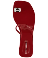 Jeffrey Campbell Balia Gemstome Embellished Flat Jelly Sandals