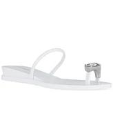 Jeffrey Campbell Balia Gemstome Embellished Flat Jelly Sandals