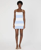 French Connection Women's Bodycon Striped Mini Dress