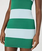 French Connection Women's Bodycon Striped Mini Dress