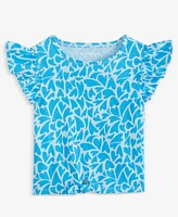 Epic Threads Toddler Girls Aquatic Hearts Tie T-Shirt, Exclusively at Macy's