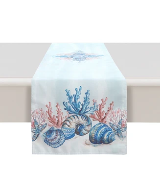 Laural Home Venice Beach Table Runner, 13" x 90"