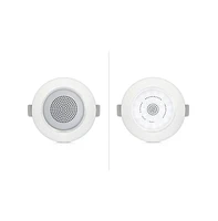 Pyle 3.5” Led In-Wall/In-Ceiling Speaker Pair - 2-Way Full Range Stereo, Built-in Led Light, 140W Max Power Output