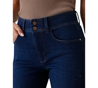 Guess Women's Shape Up Straight-Leg Jeans