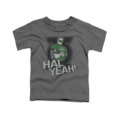 Green Lantern Toddler Girls Baby-Girls Hal Yeah Short Sleeve Tee / T-Shirt