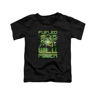 Green Lantern Toddler Girls Baby-Girls Fueled Short Sleeve Tee / T-Shirt