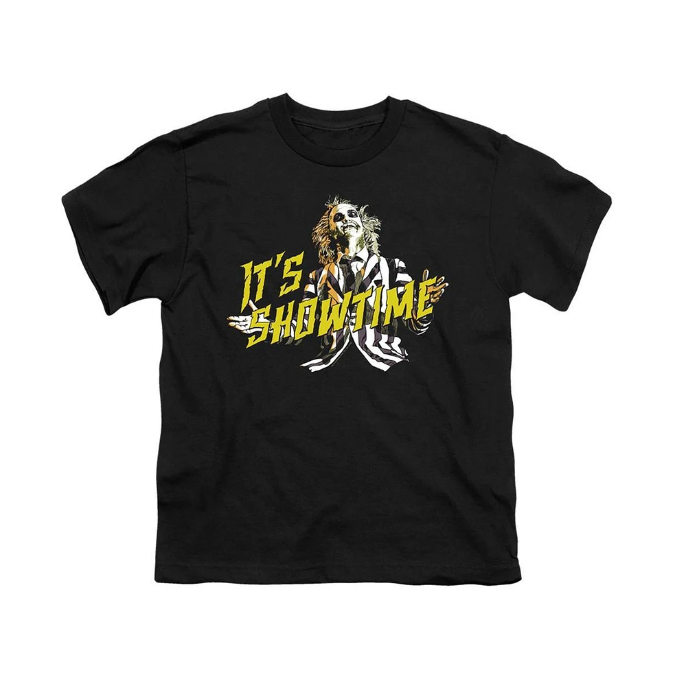 Beetlejuice Boys Showtime Short Sleeve Tee / T-Shirt