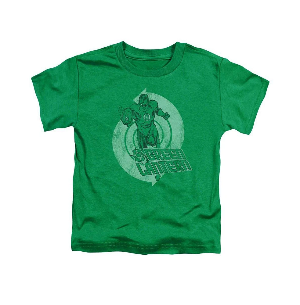 Green Lantern Toddler Girls Baby-Girls Power Short Sleeve Tee / T-Shirt