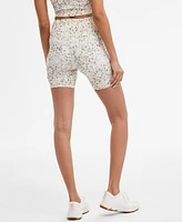 Id Ideology Women's Soft Paw Biker Shorts, Exclusively at Macy's