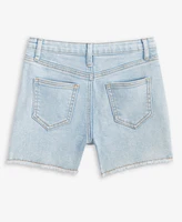 Epic Threads Little & Big Girls Embroidered Denim Shorts, Exclusively at Macy's