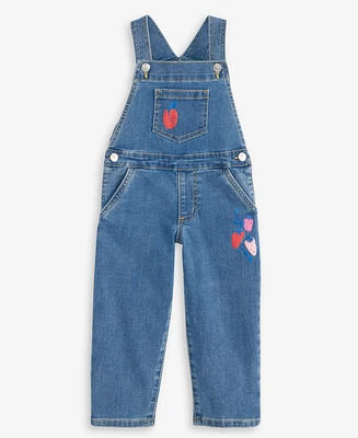 Epic Threads Toddler Girls Tally Denim Overalls, Exclusively at Macy's