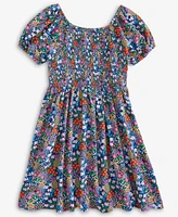 Epic Threads Little & Big Girls Ditsy Floral Smocked Dress, Exclusively at Macy's