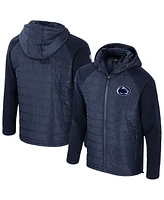 Colosseum Men's Navy Penn State Nittany Lions Block The Sun Full-Zip Hoodie Jacket