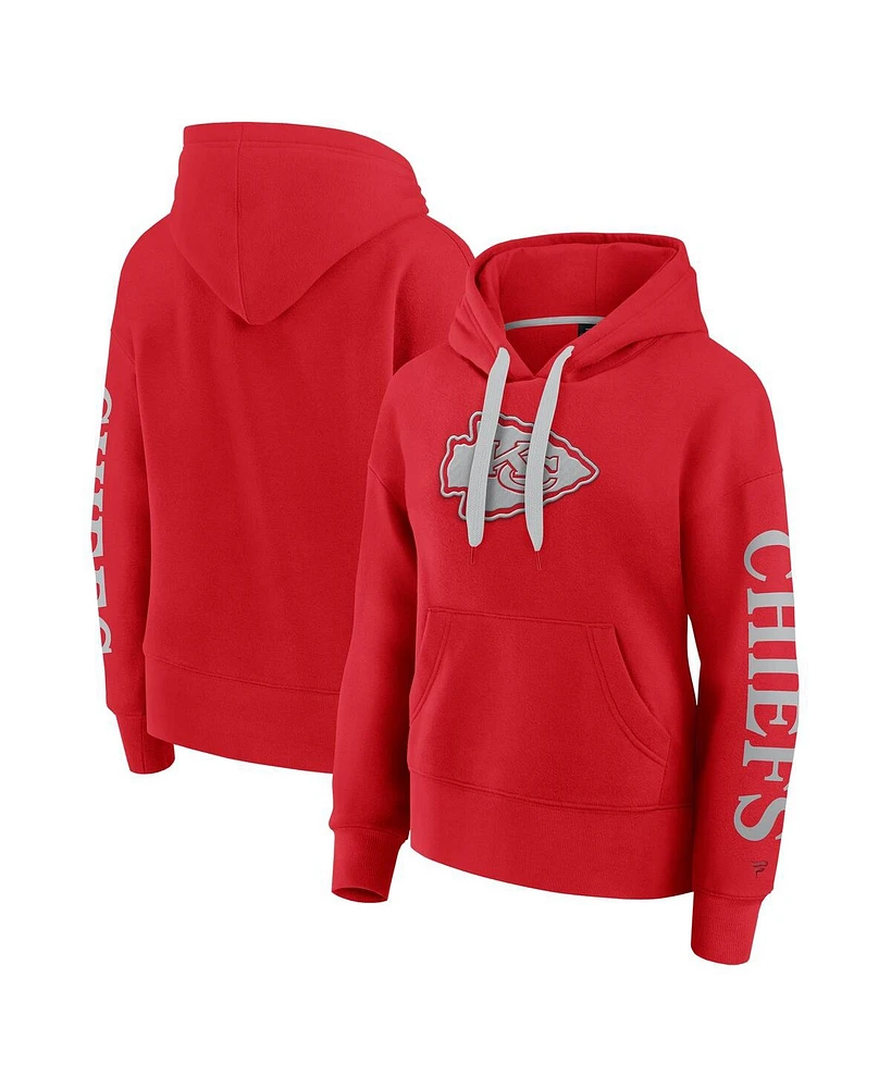 Fanatics Women's Red Kansas City Chiefs Elements Next Pullover Hoodie