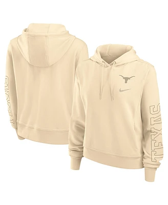 Nike Women's Tan Texas Longhorns One Performance Pullover Hoodie