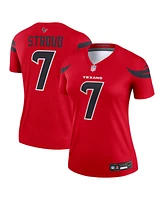 Nike Women's C.j. Stroud Red Houston Texans Alternate Legend Player Performance Jersey