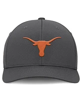 Top of the World Men's Charcoal Texas Longhorns Reflex Logo Flex Hat