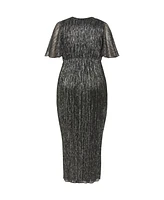 City Chic Plus Lily Sparkle Maxi Dress