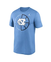 Jordan Men'sCarolina Blue North Carolina Tar Heels Legend Basketball Icon Performance T-Shirt