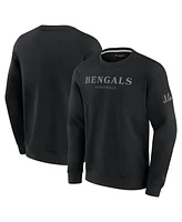 Fanatics Men's and Women's Black Cincinnati Bengals Elements Unlimited Fleece Pullover Sweatshirt