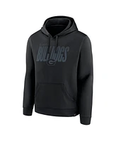 Fanatics Men's Black Georgia Bulldogs Blackout Pullover Hoodie