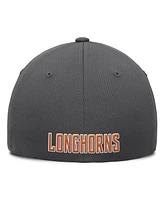 Top of the World Men's Charcoal Texas Longhorns Reflex Logo Flex Hat